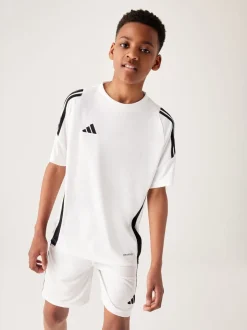 adidas White Tiro 24 Kids Jersey