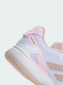 adidas White Ubersonic Tennis Shoes