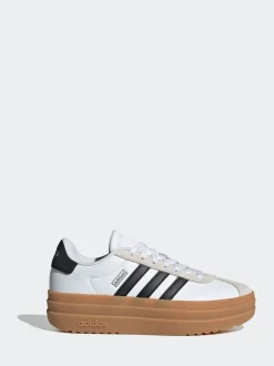 adidas White VL Court Bold Kids Trainers