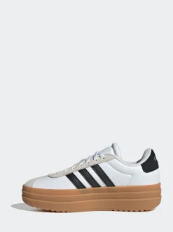 adidas White VL Court Bold Kids Trainers