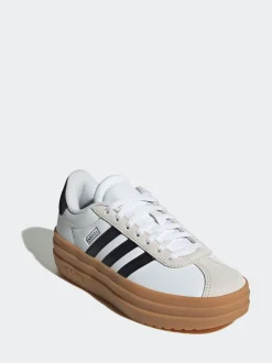 adidas White VL Court Bold Kids Trainers