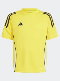 adidas Yellow Tiro 24 Kids Jersey