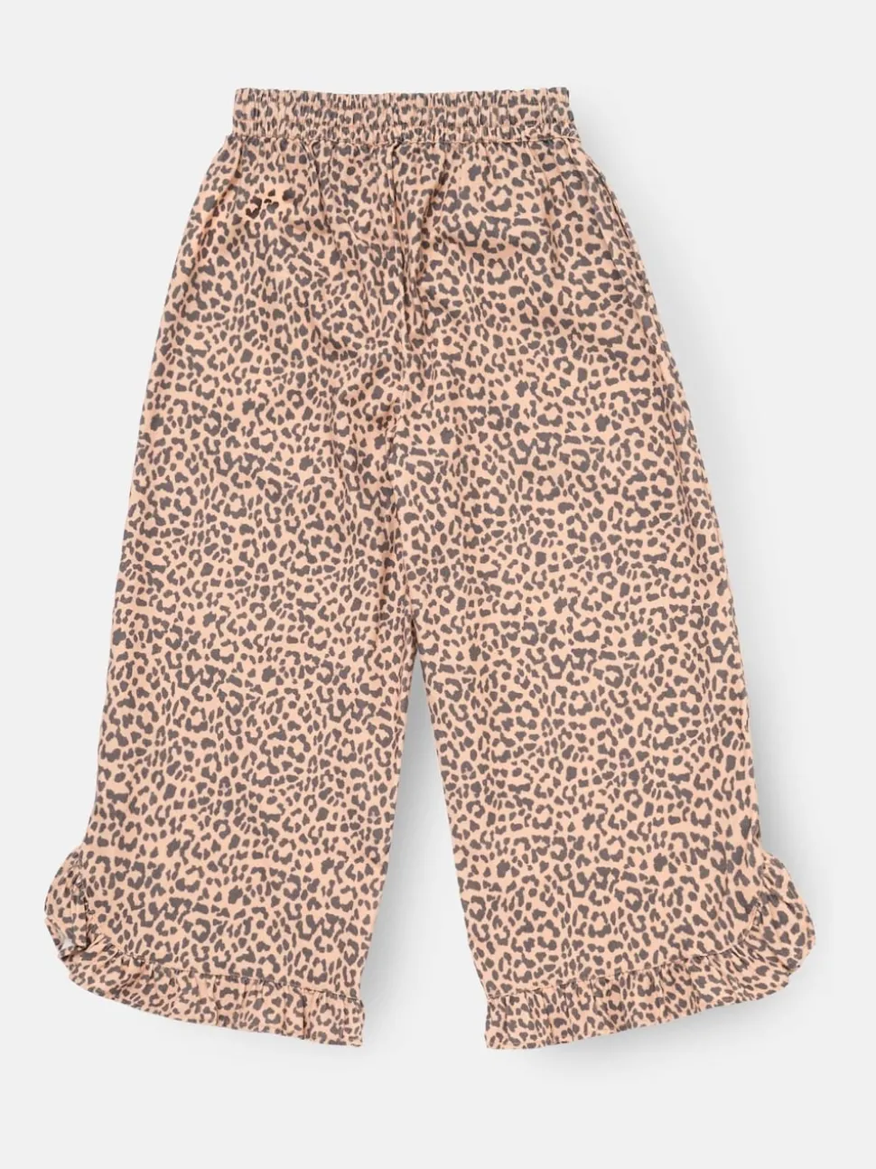 Angel & Rocket Animal Erika Leopard Frill Hem Trousers