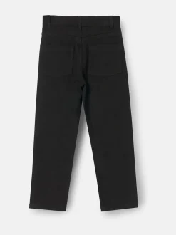 Angel & Rocket Black Aylie Beaded Barrel Leg Jeans