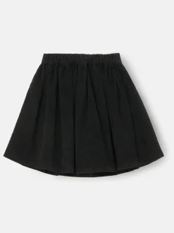 Angel & Rocket Black Lucile Cord Pleated Skirt