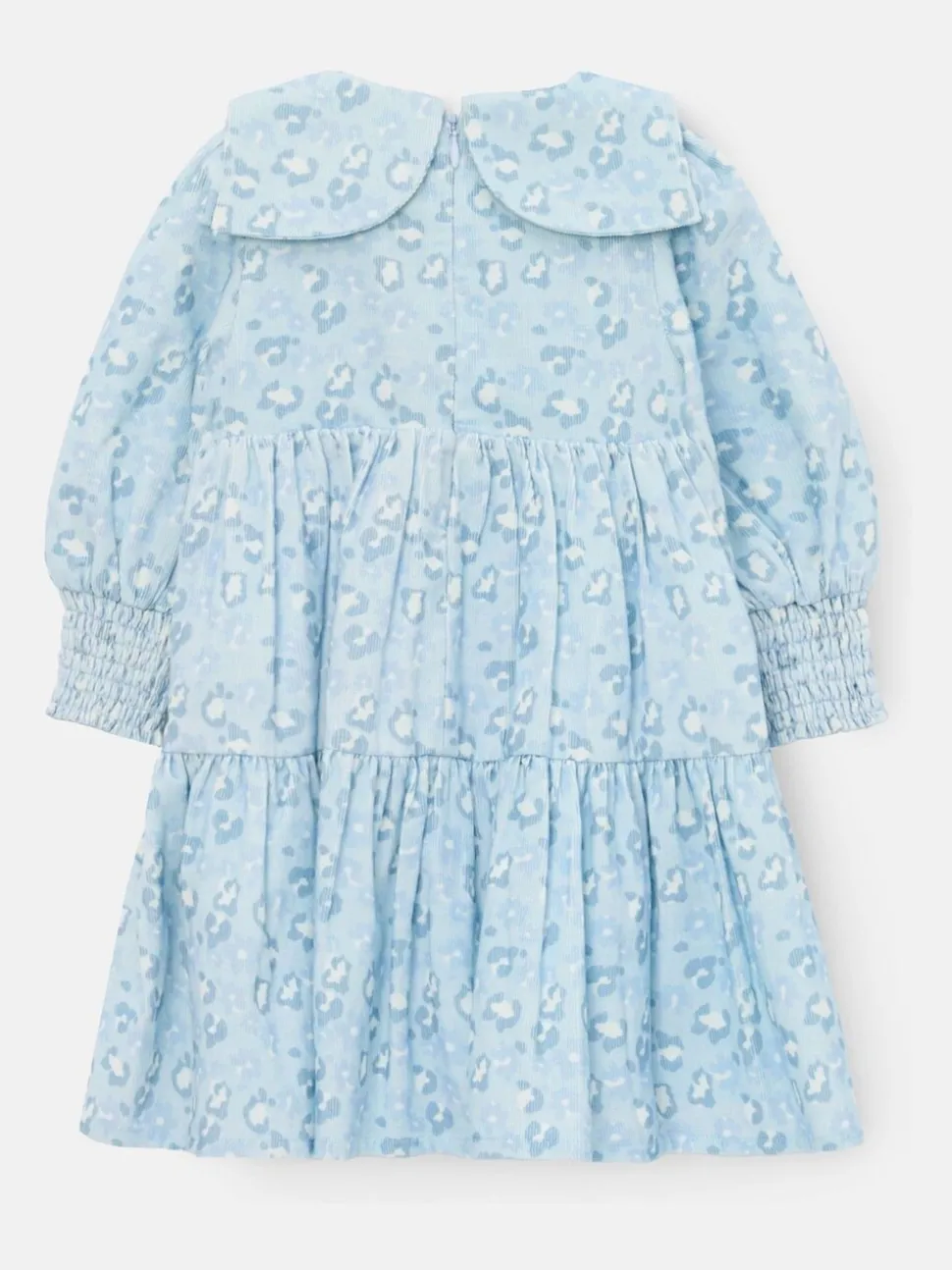 Angel & Rocket Blue AVA Bow Collar Cord Dress