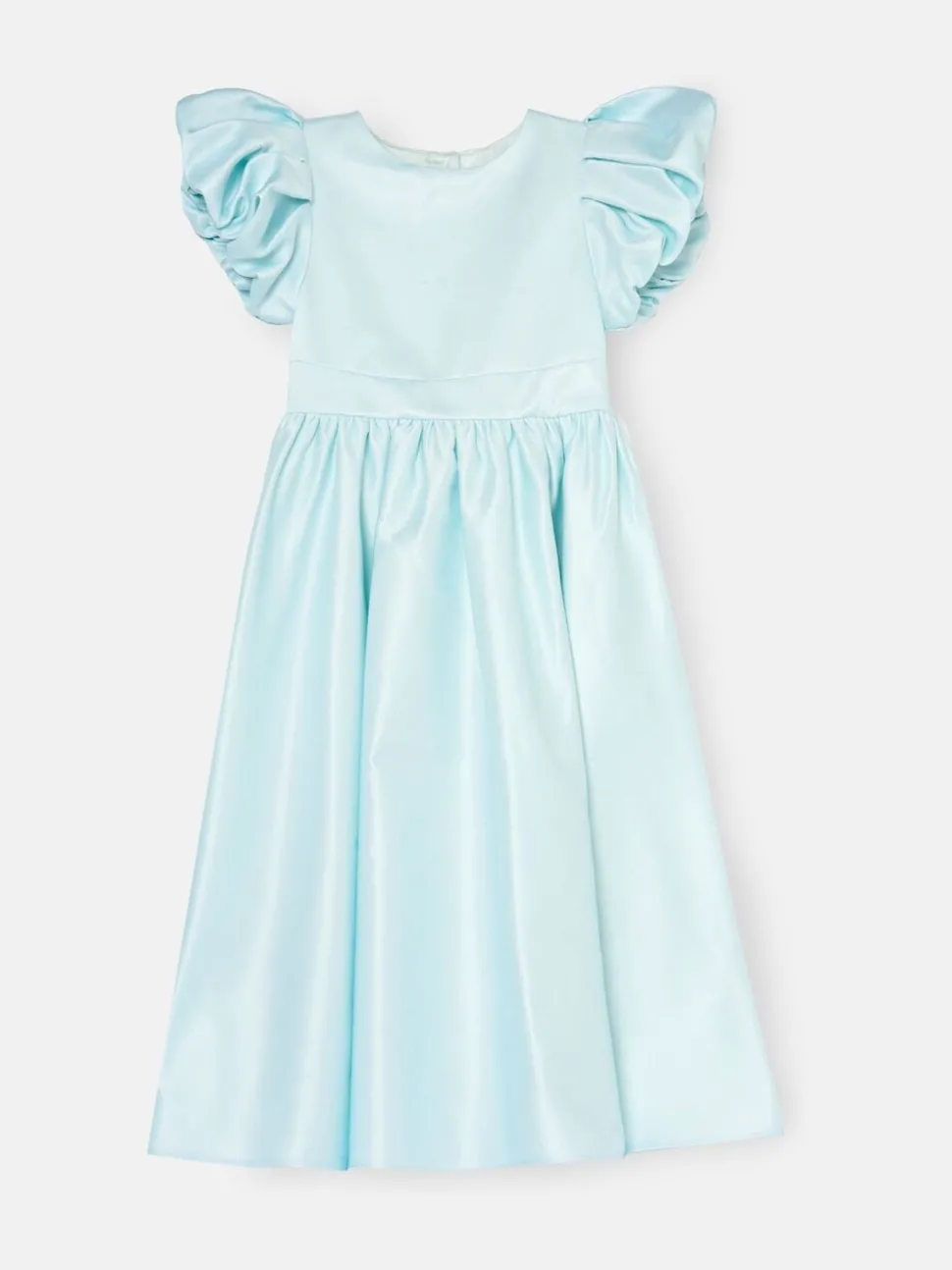 Angel & Rocket Blue Bluebell Structured Puff Sleeve Dress