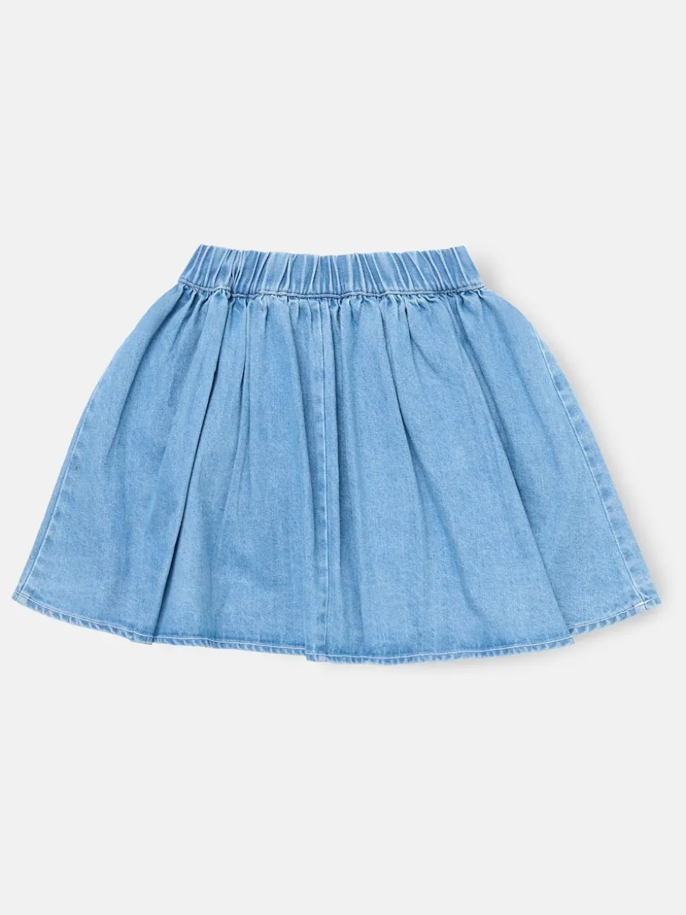 Angel & Rocket Blue Eden 3D Flower Denim Skirt