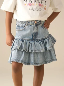Angel & Rocket Blue Noemie Rara Denim Mini Skirt