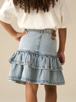 Angel & Rocket Blue Noemie Rara Denim Mini Skirt