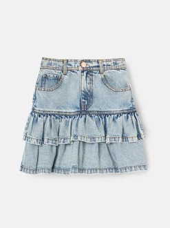 Angel & Rocket Blue Noemie Rara Denim Mini Skirt
