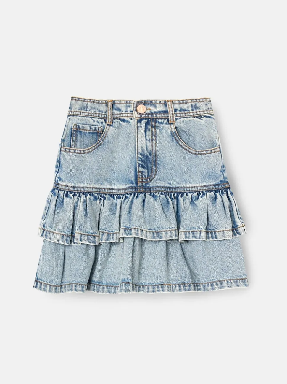 Angel & Rocket Blue Noemie Rara Denim Mini Skirt