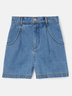 Angel & Rocket Blue Rochelle Denim 100% Cotton Shorts