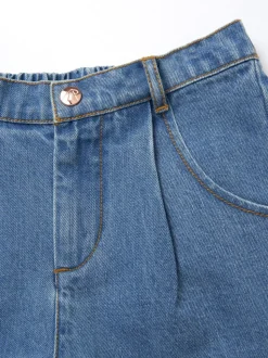 Angel & Rocket Blue Rochelle Denim 100% Cotton Shorts