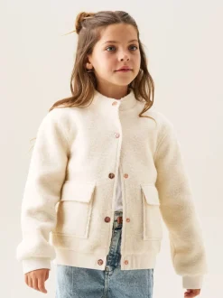 Angel & Rocket Cream Brodie Boucle Jacket
