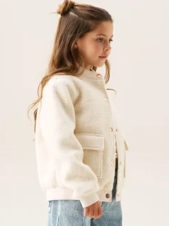 Angel & Rocket Cream Brodie Boucle Jacket