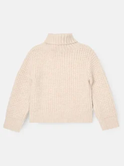 Angel & Rocket Cream Maddie Chunky Rollneck Jumper