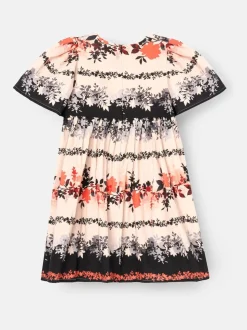 Angel & Rocket Cream Reyna Ivory Embroidered Swing Dress