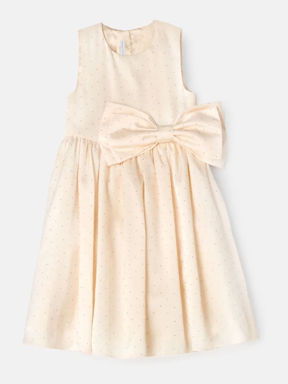 Angel & Rocket Cream Sophie Diamonte Bow Dress