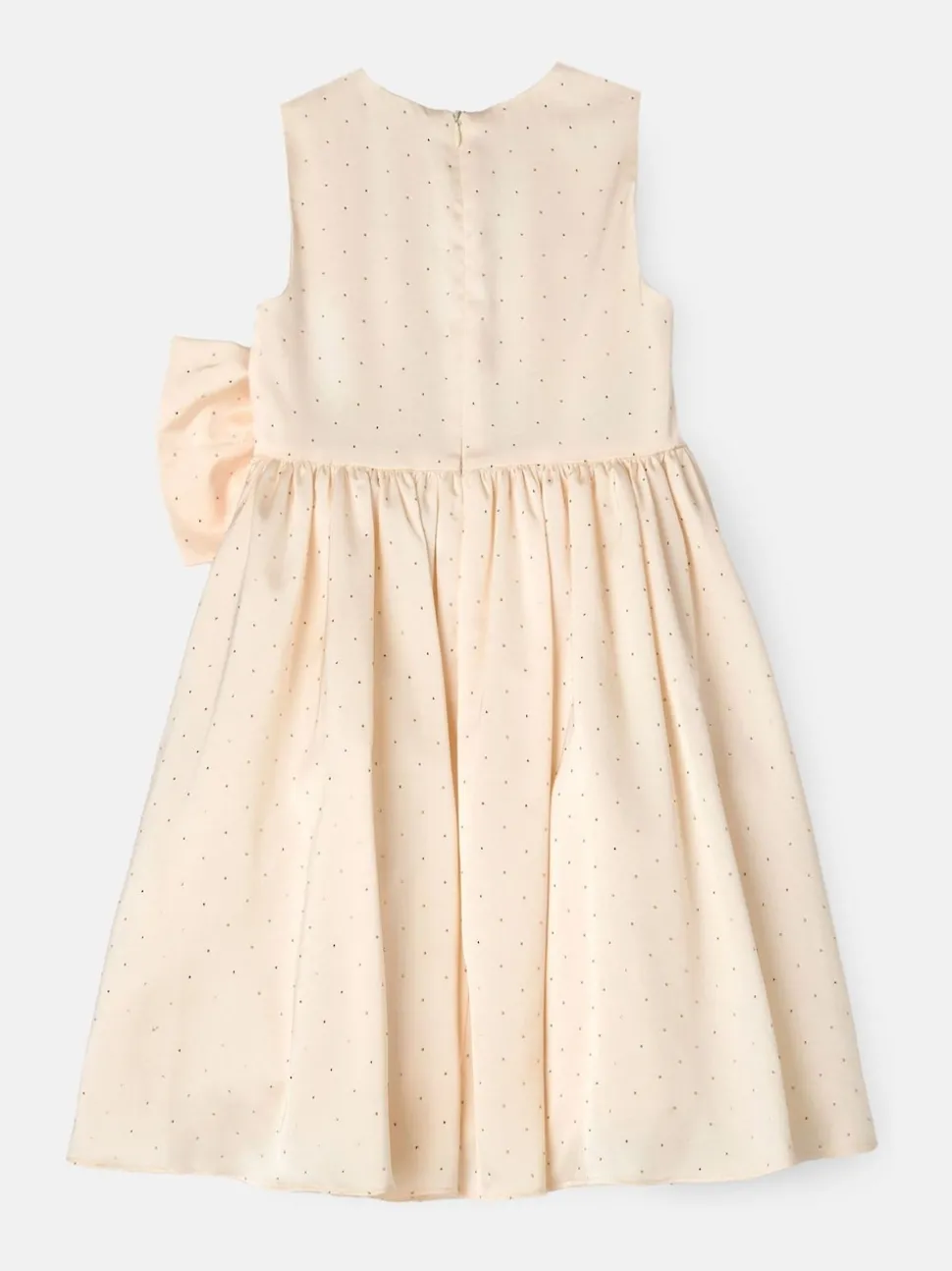 Angel & Rocket Cream Sophie Diamonte Bow Dress