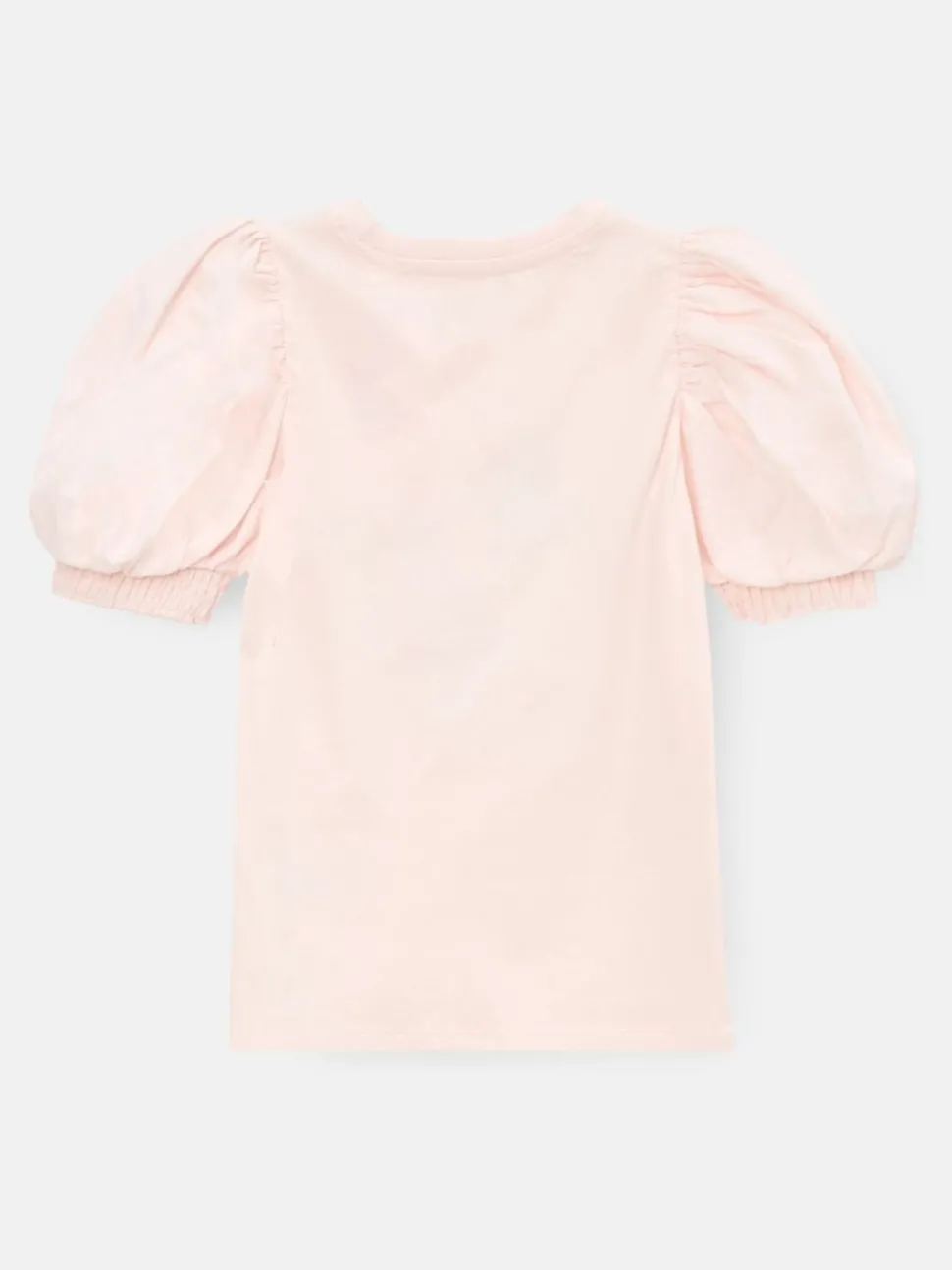 Angel & Rocket Fusia Pink Eve Ruffle Heart Puff Sleeve T-Shirt