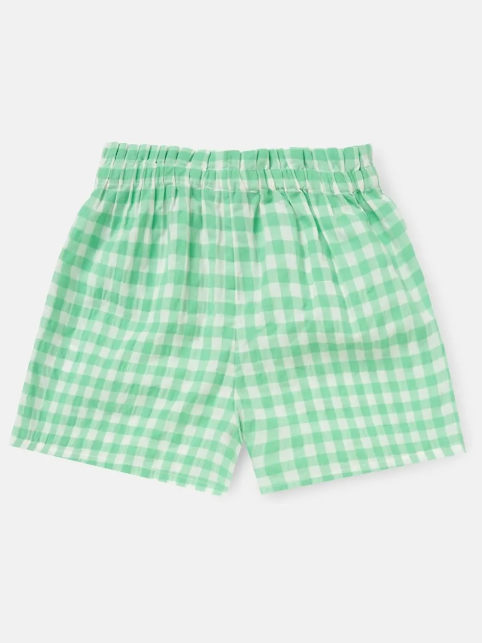 Angel & Rocket Green Connie Gingham Shorts