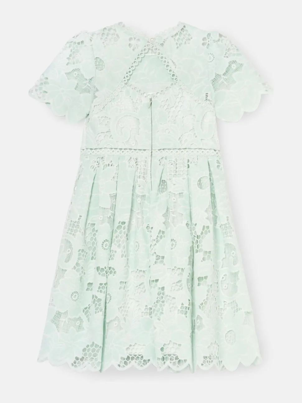 Angel & Rocket Green Maeva Mint Lace Dress