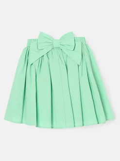 Angel & Rocket Green Roxie Bow Waist Skirt