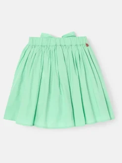 Angel & Rocket Green Roxie Bow Waist Skirt