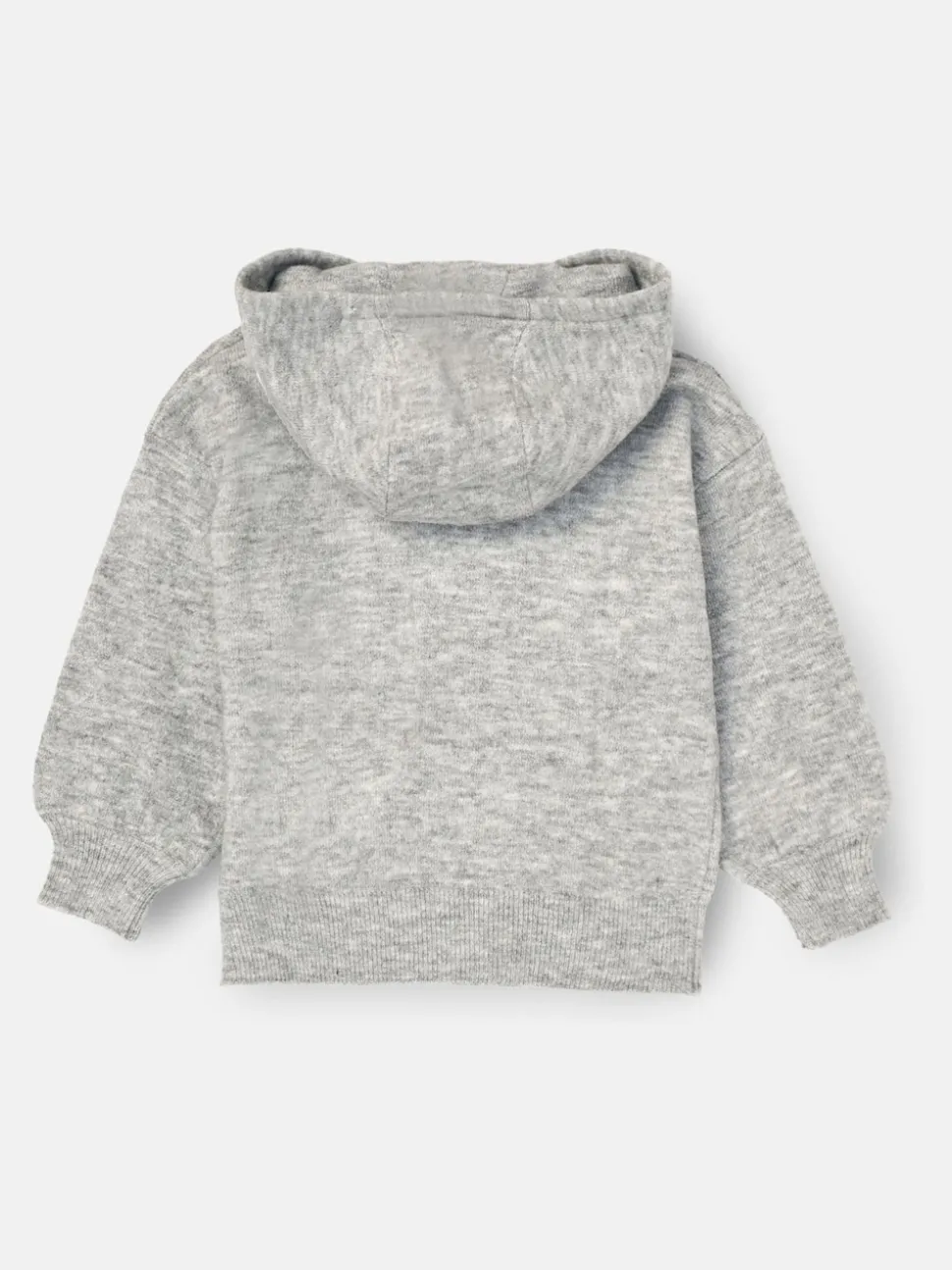 Angel & Rocket Grey Taylor Active Knitted Hooded Jumper