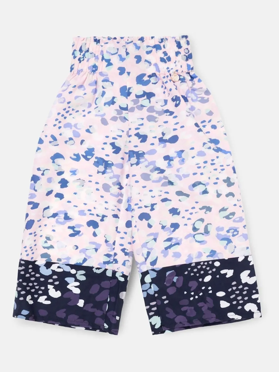 Angel & Rocket Light Pink Fleur Printed Wide Leg Trousers