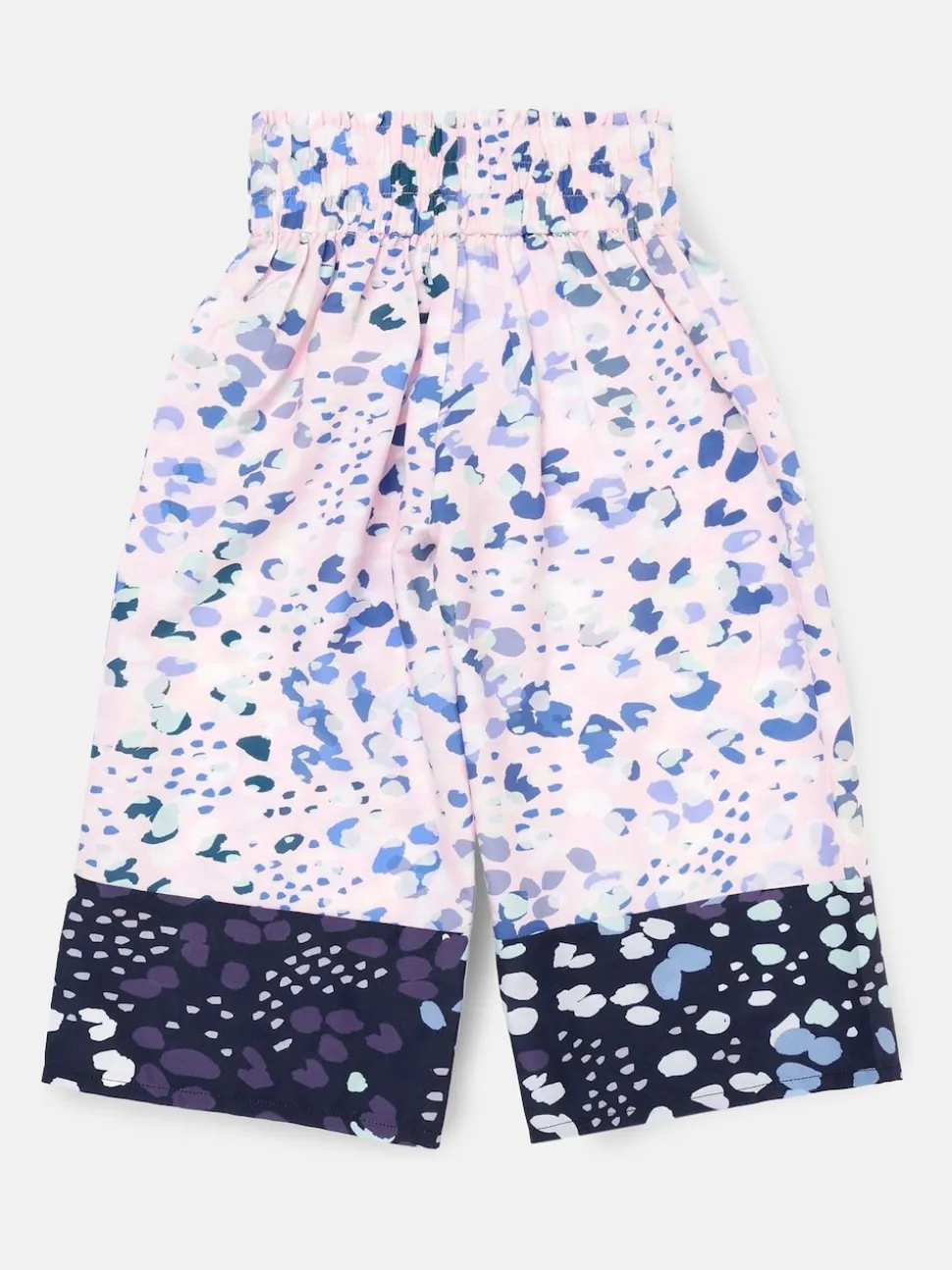 Angel & Rocket Light Pink Fleur Printed Wide Leg Trousers