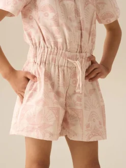 Angel & Rocket Natural Abby Tie Waist Jumpsuit