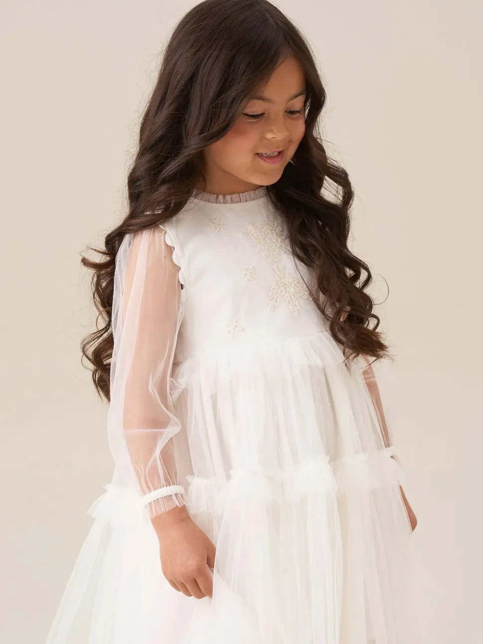Angel & Rocket Natural Beau Embroidered Boho Dress