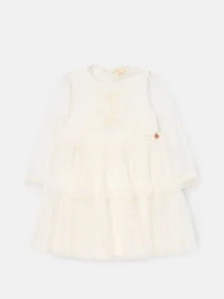 Angel & Rocket Natural Beau Embroidered Boho Dress