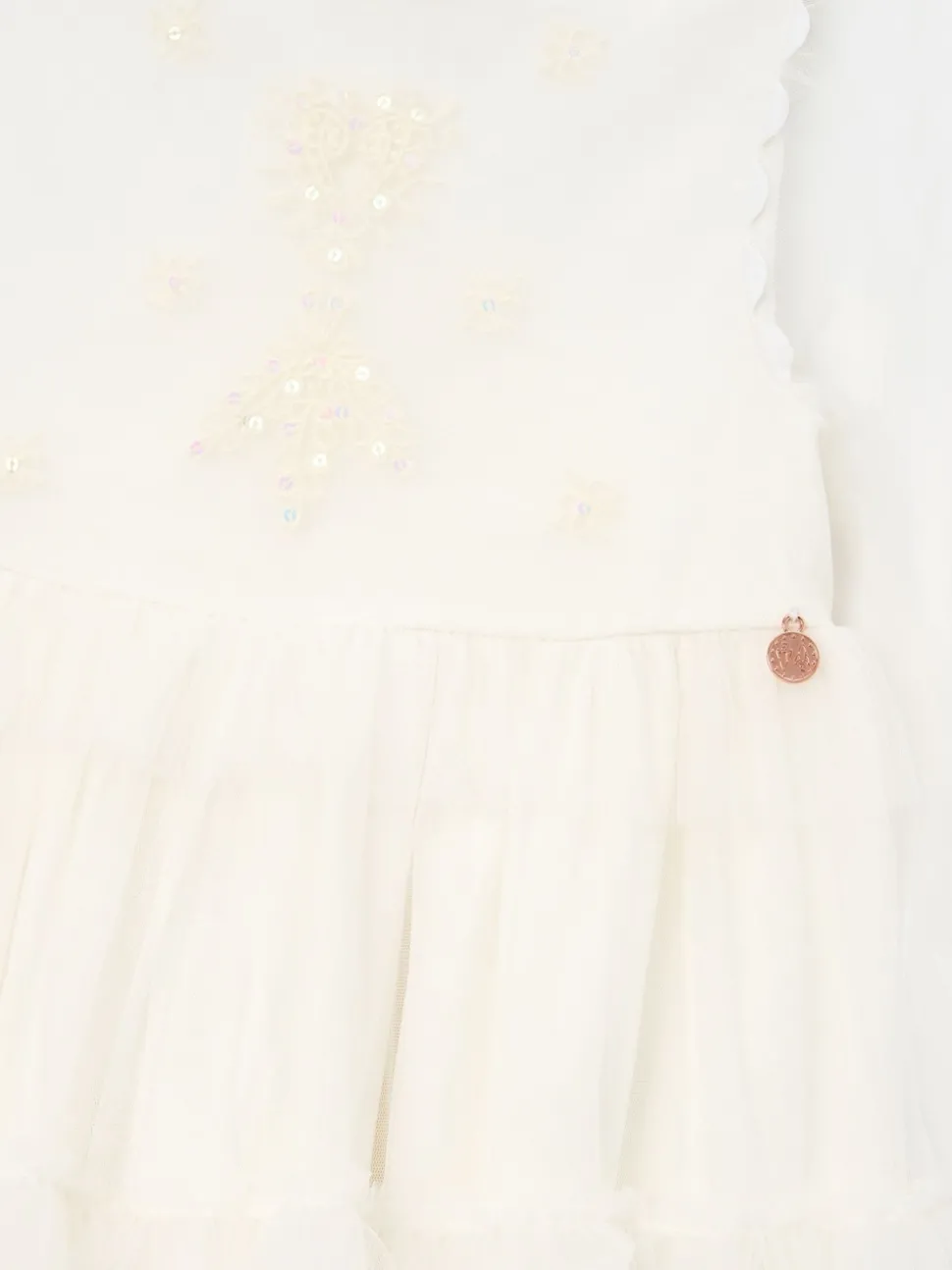 Angel & Rocket Natural Beau Embroidered Boho Dress
