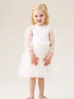 Angel & Rocket Natural Beau Embroidered Boho Dress