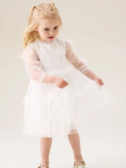 Angel & Rocket Natural Beau Embroidered Boho Dress
