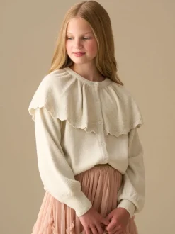 Angel & Rocket Natural Elise Cape Collar Cardigan