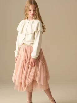 Angel & Rocket Natural Elise Cape Collar Cardigan
