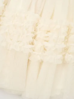 Angel & Rocket Natural Sallie Ruffle Mesh Skirt