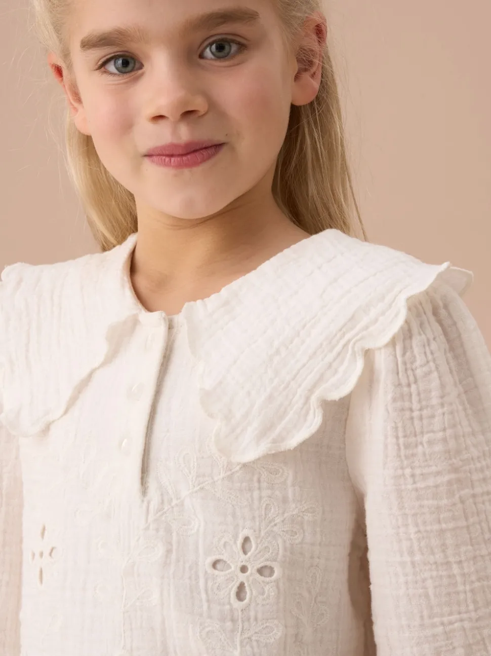 Angel & Rocket Off White Betty Stripe Long Sleeve Blouse