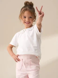 Angel & Rocket Off White Emily Peter Pan Collar Blouse