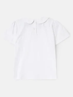 Angel & Rocket Off White Emily Peter Pan Collar Blouse