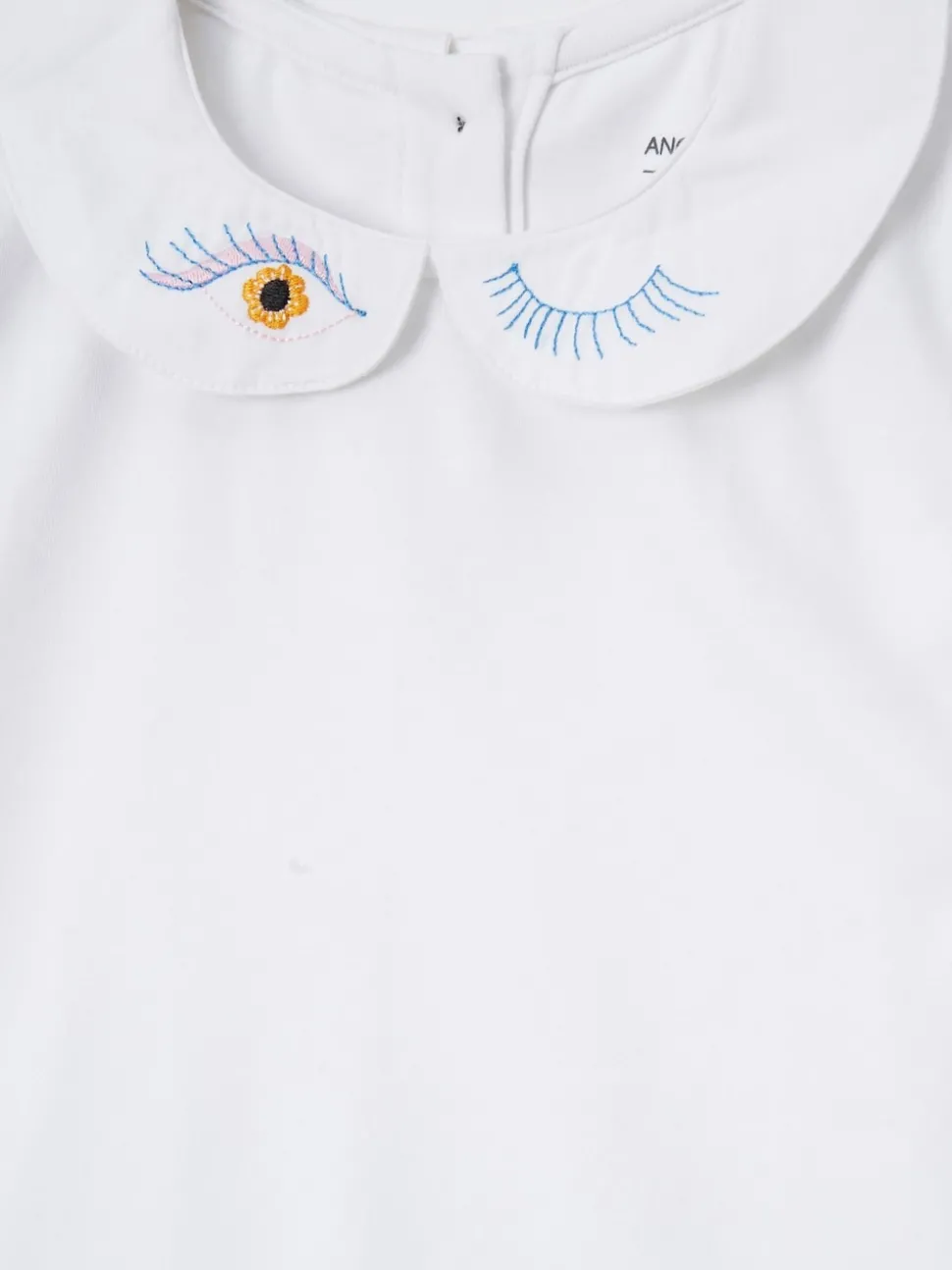 Angel & Rocket Off White Emily Peter Pan Collar Blouse