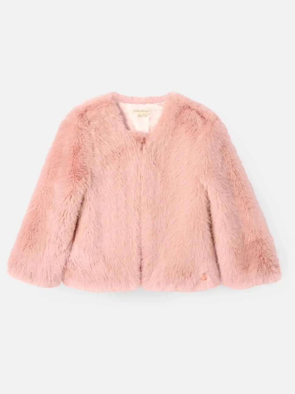 Angel & Rocket Pink Allegra Fur Coat