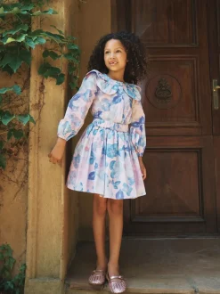 Angel & Rocket Pink Celia Petal Collar Blouse