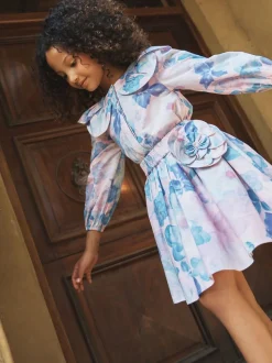 Angel & Rocket Pink Celia Petal Collar Blouse