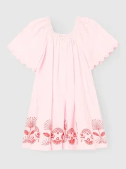 Angel & Rocket Pink Ciara Corsage Swing Dress