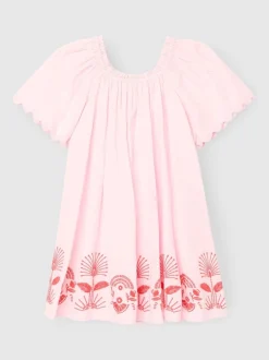 Angel & Rocket Pink Ciara Corsage Swing Dress